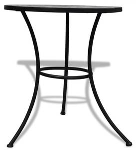 Bistro-Set-k71 ( 3-tlg ) Schwarz