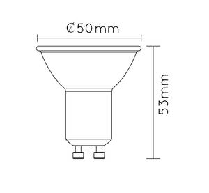 Led Lampe MR16 Kunststoff - 5 x 6 x 5 cm