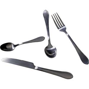 Couverts Cucina (lot de 16) Noir