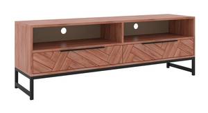 Banc TV VEDILA Marron - Bois manufacturé - 40 x 50 x 160 cm