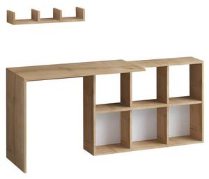 Schreibtisch KADONA Beige - Holzwerkstoff - 45 x 74 x 145 cm