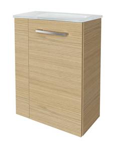 Waschbeckenunterschrank SBC B.Style Braun - Holzwerkstoff - 60 x 70 x 34 cm