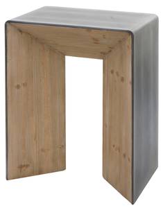 Konsolentisch L76 Braun - Holzart/Dekor - Holz teilmassiv - 60 x 80 x 40 cm