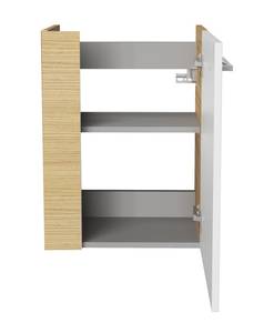 Waschbeckenunterschrank SBC B.Style Weiß - Holzwerkstoff - 60 x 70 x 34 cm