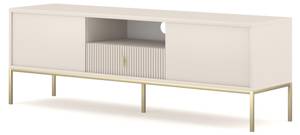 Tv lowboard MAGGIORE RTV154 2D1D Beige - Gold