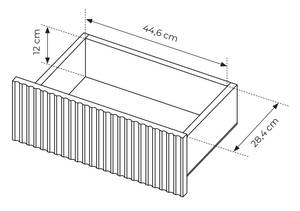 Sideboard Falsetto Breite: 154 cm