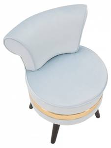 Mini-Stuhl aus Kiefernholz Blau - Holzwerkstoff - 47 x 64 x 47 cm