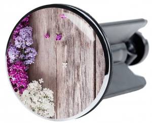 Waschbeckenstöpsel Flieder Violett - Kunststoff - 4 x 7 x 7 cm