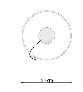 Kronleuchter Rio 4000K Weiß - 55 x 55 cm - Metall