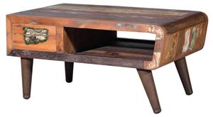 Tisch in der Mitte Braun - Massivholz - 60 x 45 x 90 cm