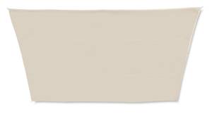 Voile d'ombrage trapèze beige 550 x 400 cm