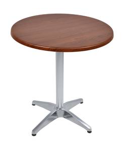 Bistrotisch Bennet 16 Braun - Metall - 66 x 70 x 66 cm