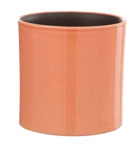 Übertopf Flek Pink - Keramik - Ton - 15 x 15 x 15 cm