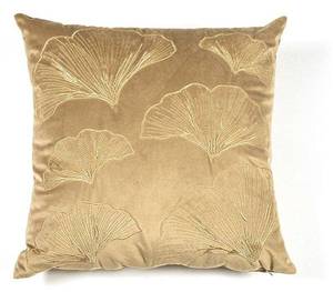 Kissen Bilo Gold - Textil - 45 x 45 x 45 cm