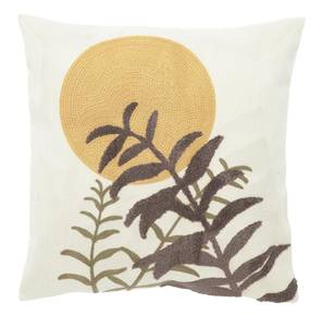 Housse de coussin Zen Jaune - Textile - 45 x 45 x 45 cm