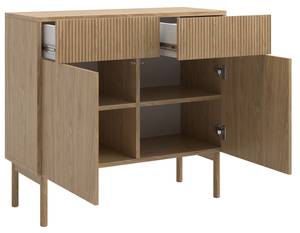 Sideboard NOLIE Eiche - Eiche Hell - Breite: 100 cm