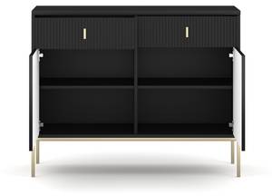 Sideboard MAGGIORE SB104 2D2D Schwarz - Gold