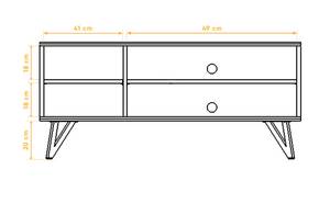 TV-Schrank LENI Wildeiche