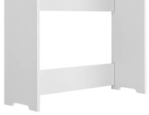 Badezimmerschrank Storfors Weiß - Kunststoff - 62 x 155 x 20 cm