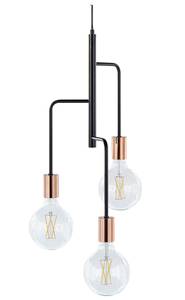 Lampe suspension BOGNA Noir - Cuivre