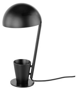 Lampe de table en acier noir Noir - Métal - 20 x 40 x 20 cm