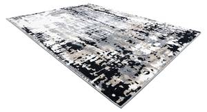 Teppich Poli 8820a Abstraktion Grau Grau - Kunststoff - Textil - 140 x 1 x 190 cm