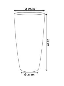 Cache-pot d'extérieur ABDERA Diamètre : 39 cm - Nombre de pièces dans le lot : 1