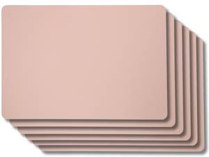 Tischset 165456 6er Set Pink - Naturfaser - 33 x 2 x 46 cm