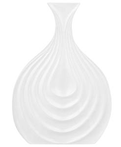 Vase décoratif THAPSUS Blanc - 18 x 25 cm