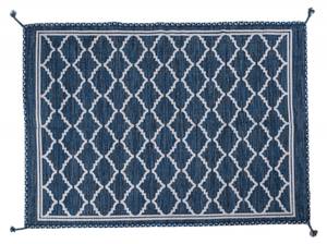 Toronto moderner Teppich Blau - Textil - 230 x 1 x 160 cm