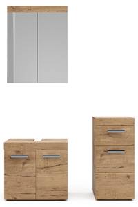 Badmöbel Set Luna 36775 Braun - Holzwerkstoff - 60 x 56 x 34 cm