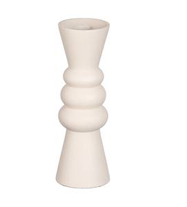 Bougeoir Rollo Blanc - Métal - 6 x 19 x 6 cm