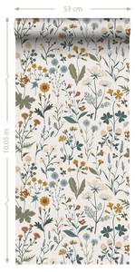 Tapete Feldblumen 7384 Multicolor - 53 x 1005 x 1005 cm