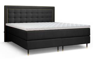 Boxspringbett Adore Taschenfederkern Schwarz - Breite: 120 cm