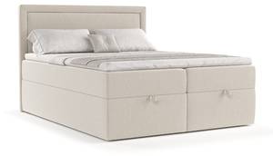 Premium Boxspringbett Pao Beige - Breite: 160 cm