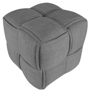 Tabouret rembourré 1926 Gris - Textile - 43 x 40 x 43 cm