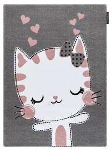 Tapis Petit Kitty Chat Chaton Gris 200 x 290 cm