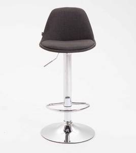 Tabouret de bar Kiel Lot de 2 Gris lava