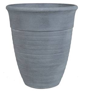 Cache-pot d'extérieur KATALIMA Gris - Diamètre : 43 cm - Matière plastique