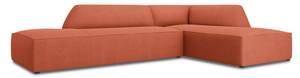 Ecksofa RUBY 4 Sitzplätze Hochglanz Rot