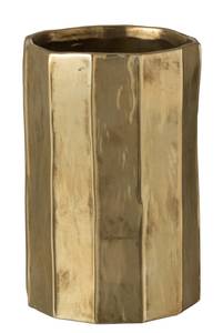 Übertopf Ary Gold - Keramik - Ton - 20 x 30 x 20 cm
