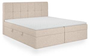 Boxspringbett Mokpo Beige - Breite: 184 cm