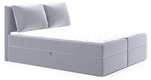 Boxspringbett Egro Silber - Breite: 183 cm