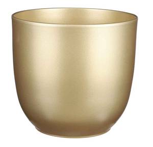 Blumentopf Tusca Gold - Keramik - 25 x 23 x 25 cm