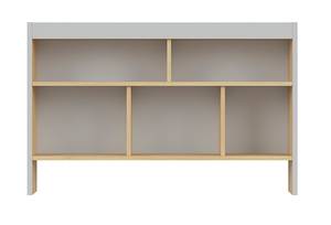 Schreibtischaufsatz Nandu Beige - 20 x 64 x 100 cm