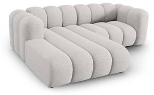 modulares Ecksofa LUPINE 3 Sitzplätze Hellgrau