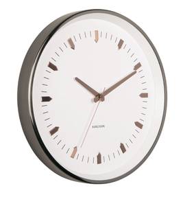 Horloge murale Arrow Batons Gris