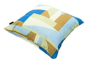 Dekokissen Patch Azur Textil - 50 x 10 x 50 cm