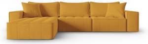 modulares Ecksofa MIKE 5 Sitzplätze Melonengelb