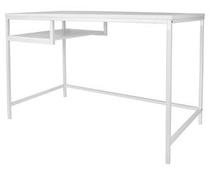 Bureau en métal blanc Blanc - Métal - 114 x 76 x 59 cm